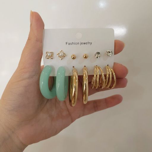 گوشواره Fashion Jewelry کد 1216 - خرید آنلاین از گالری آداس